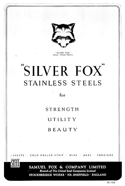Samuel Fox Stainless Steels                                      
