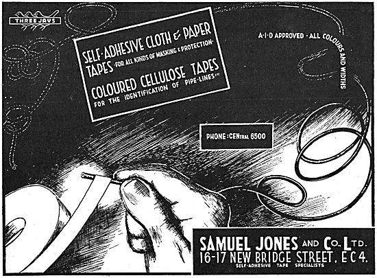 Samuel Jones Adhesive Cloth & Paper Tapes For Pipelines          