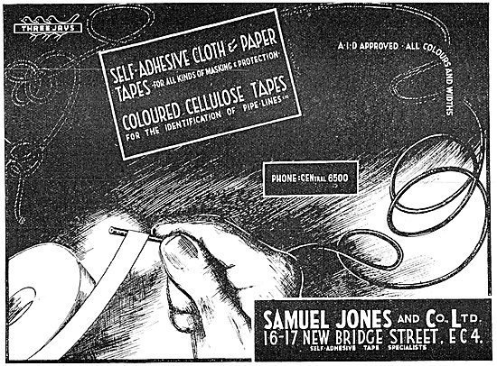 Samuel Jones Tapes - Cloth & Paper Tapes                         