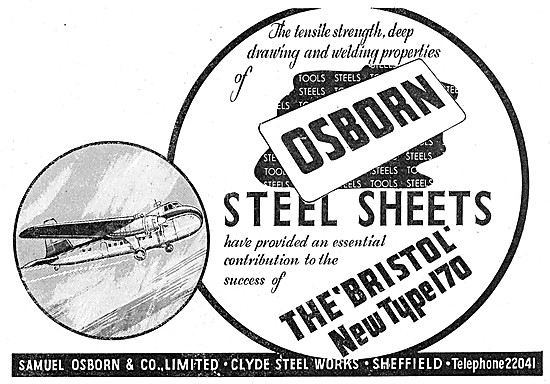 Samuel Osborn Steel Works. Steel Sheets Engineers Tools          