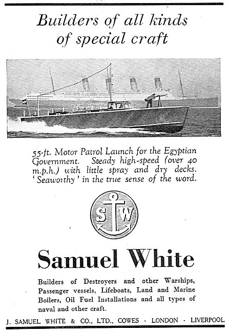 Samuel White Marine Craft                                        