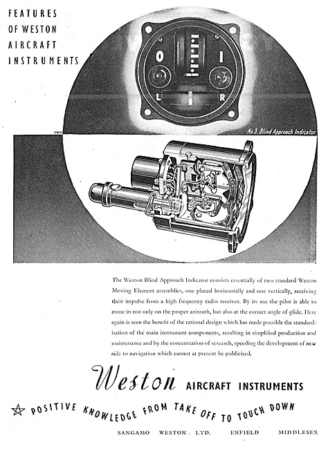 Sangamo Weston. Weston Blind Approach Indicator                  