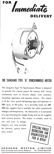 Sangamo Weston. Weston Aircraft Instruments 1948                 