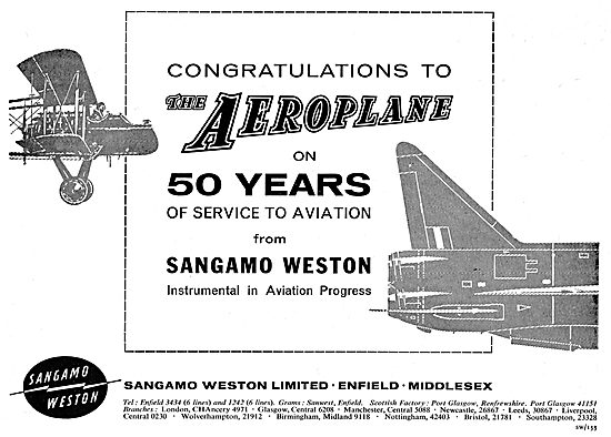 Sangamo Weston Congratulates 
