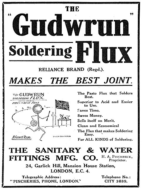 Sanitary & Water Co - Gudwrum Soldering Flux                     