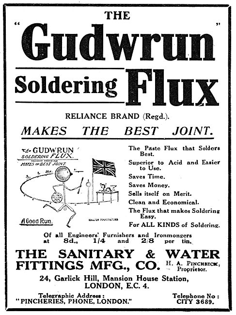 Sanitary & Water Co - Gudwrum Soldering Flux                     