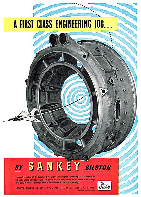 Sankey Precision Fabrications For Aero Engines                   