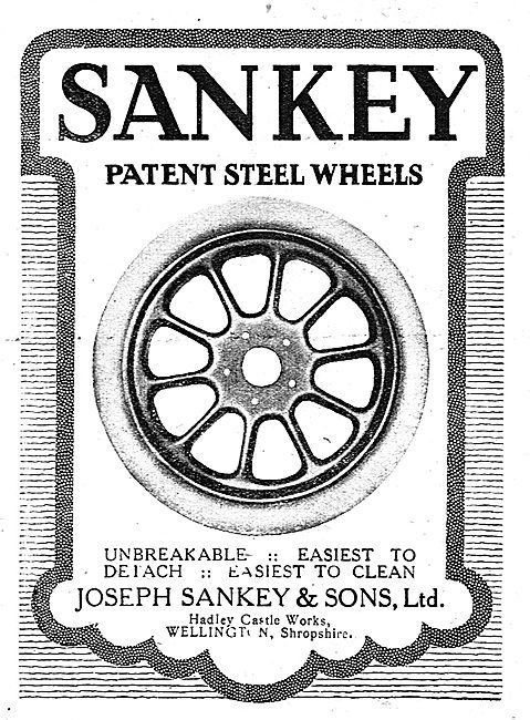 Sankey Patent Steel Wheels                                       