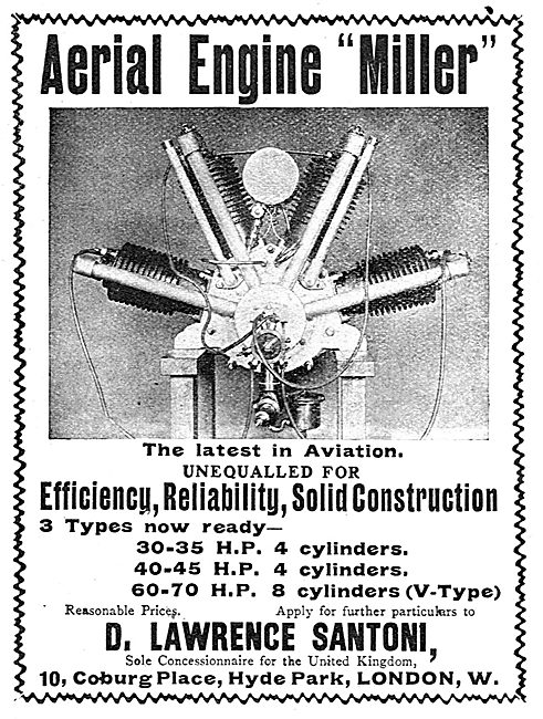 The Miller Aerial Engine - Santoni                               