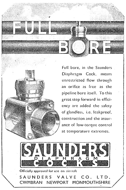 Saunders Valves & Cocks                                          