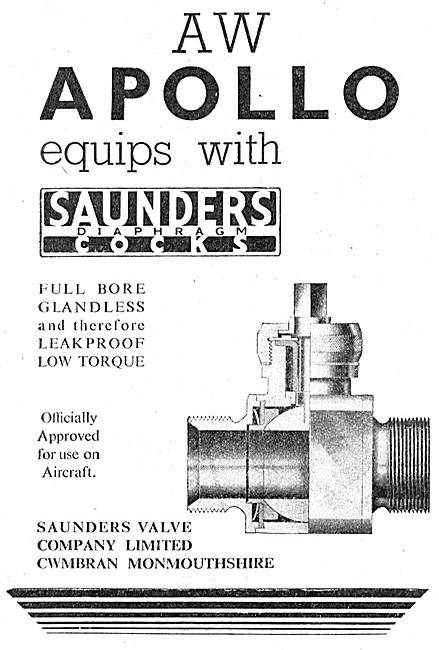 Saunders Valves & Diaphragm Cocks                                