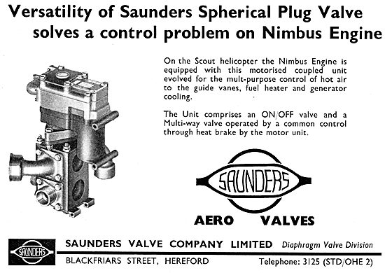Saunders Aero Valves                                             