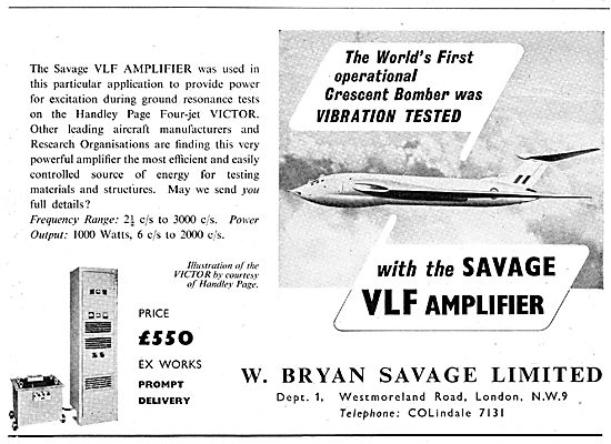 Savage Vibration Testing Equipment - VLF Amplifier               