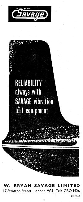 Savage Vibration Test Equipment                                  