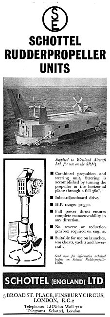 Schottel England. Rudder Propeller Units                         