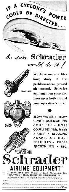 Schrader Pneumatic Air Line Equipment                            