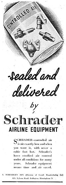 Schrader Pneumatic Air Line Equipment                            