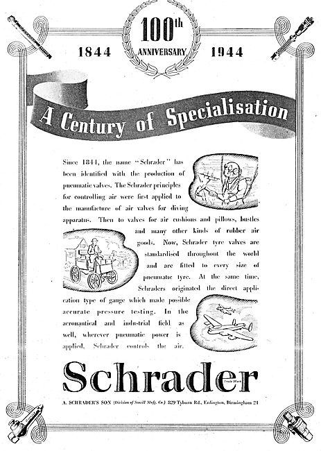 Schrader Pneumatic Air Line Equipment                            