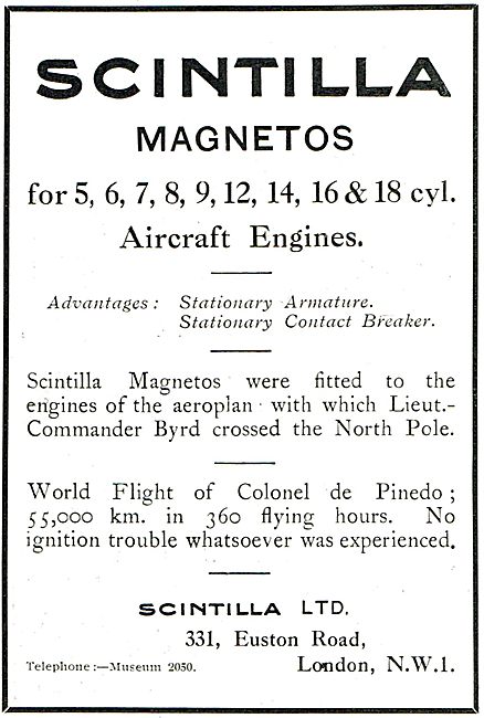 Scintilla Magnetos                                               