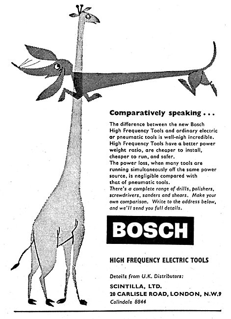 Bosch High Frequency Electric Tools                              