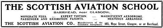 Scottish Aviation Co - Barrhead - Tuition & Passenger Flights    