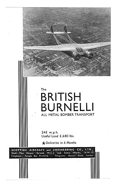 Scottish Aircraft British Burnelli - Lifting Fuselage            