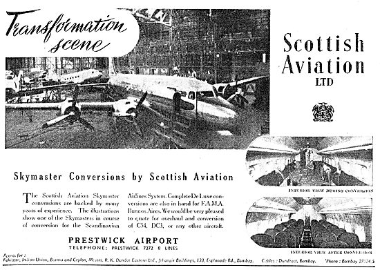 Scottish Aviation - Dakota & Skymaster Repairs & Conversions     