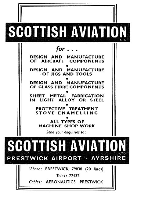 Scottish Aviation - Jig & Tool Design Services                   