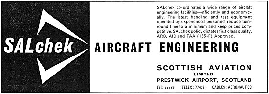 Scottish Aviation - SALchek Aircraft Engineering Services        