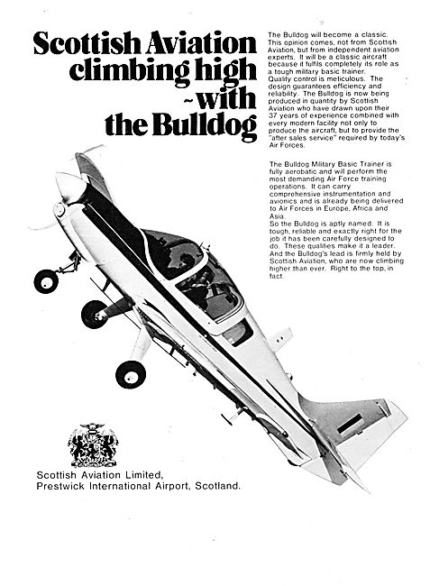 Scottish Aviation Bulldog                                        