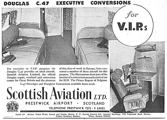 Scottish Aviation For VIP Aircraft Interiors                     