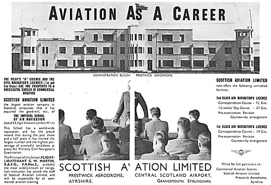 Scottish Aviation Training For Pilots & Navigators               