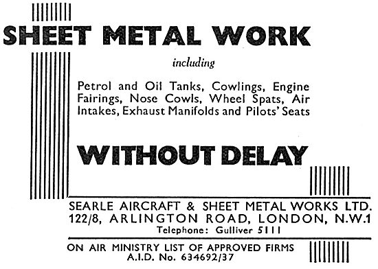 Searle Aircraft & Sheet Metal Works                              