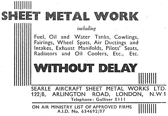 Searle Aircraft & Sheet Metal Works                              