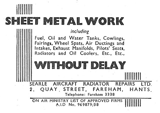 Searle Aircraft & Sheet Metal Works                              