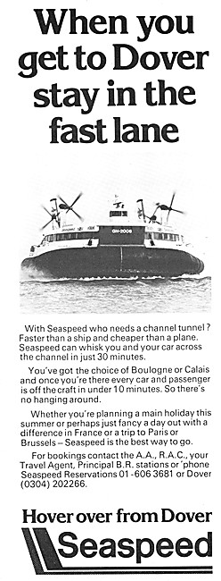Seaspeed Cross-Channel Hovercraft Services                       