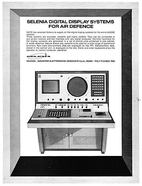 Selenia Digital Air Defence Display Systems                      