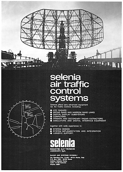 Selenia Air Traffic Control Radar Systems                        