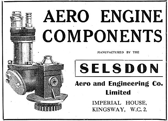 Selsdon Engineering: Manufacturers Of  Aero Engine Components    