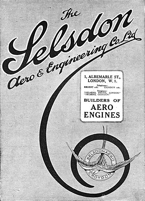 Selsdon Engineering: Manufacturers Of  Aero Engine Components    