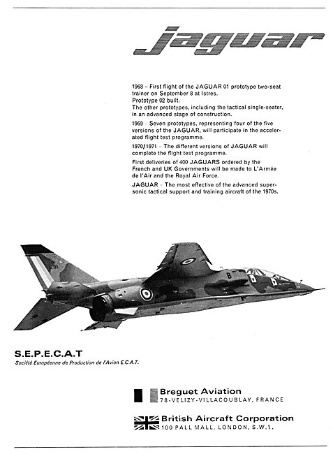 Sepecat Jaguar                                                   