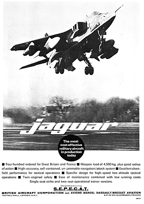 Sepecat Jaguar                                                   
