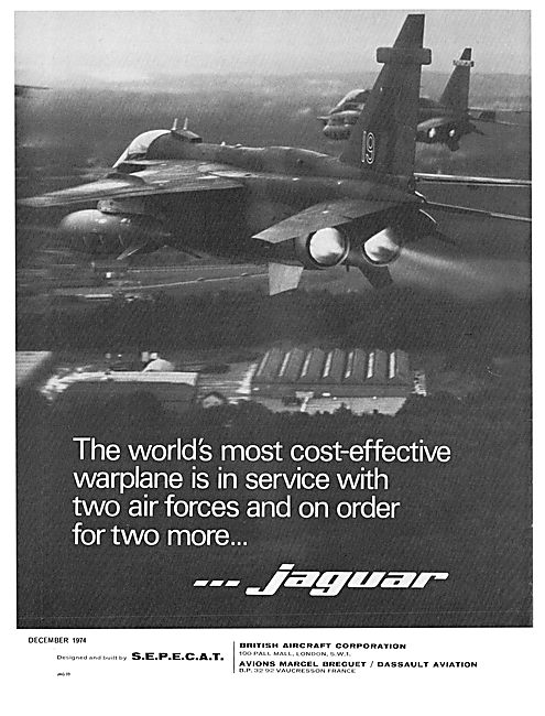 SEPECAT Jaguar. The Most Cost Effective Warplane                 