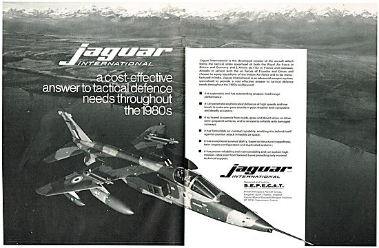 Sepecat Jaguar                                                   