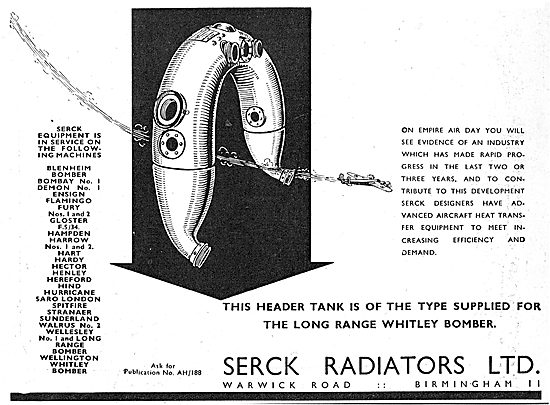 Serck Radiators, Oil Coolers,Tubes & Cabin Heaters               