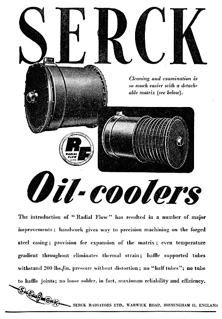 Serck Oil-Coolers 1947                                           