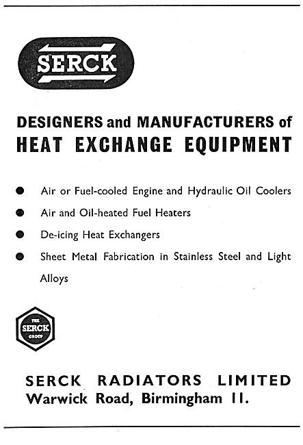 Serck Heat Exchange Equipment - Serck Oil Collers                