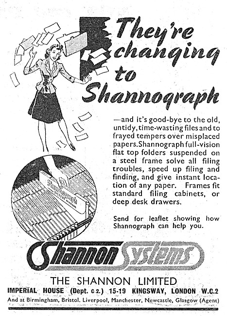 Shannon Business Records Fling Systems - Shannograph             