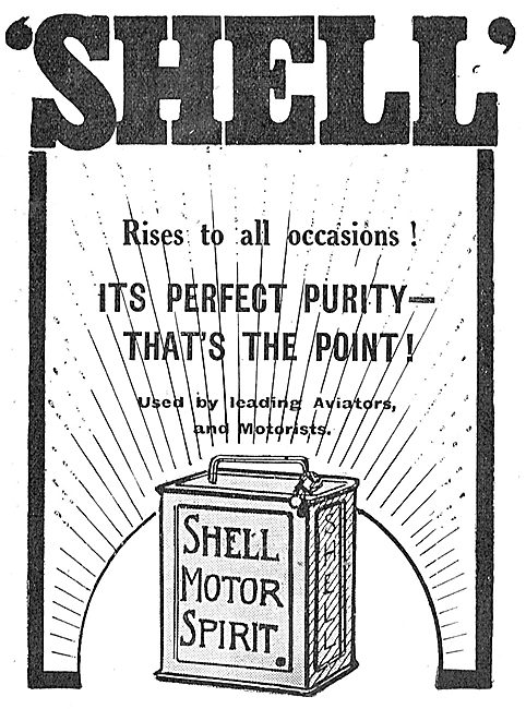 Shell Motor Spirit Rises To All Occasions                        
