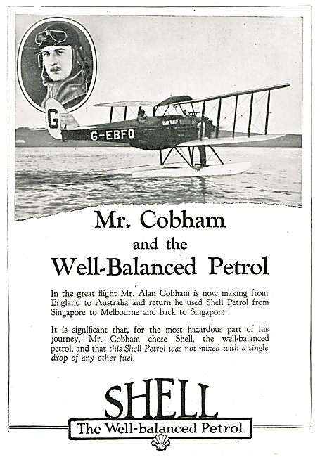 Shell: Mr Cobham And The Well-Balanced Petrol                    